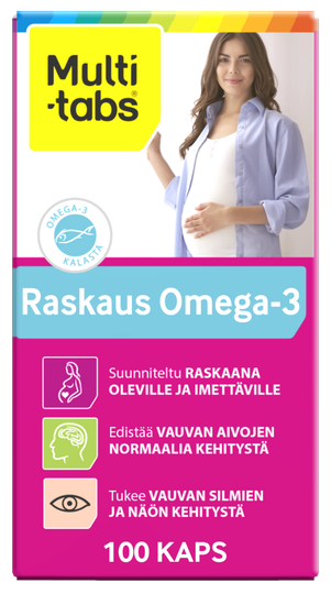 Multi-Tabs Raskaus Omega-3 100 kaps