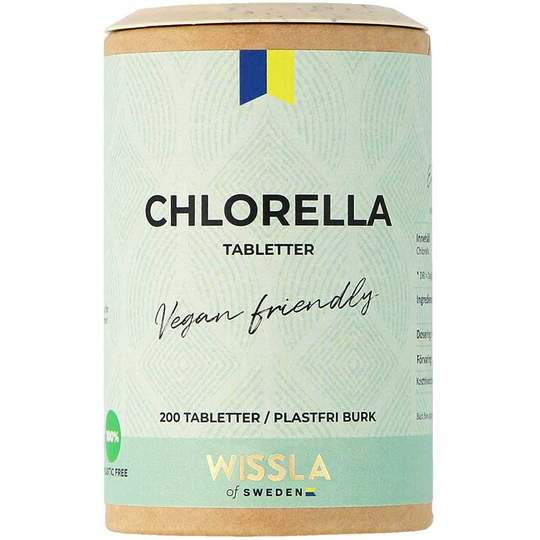 Wissla of Sweden Chlorella Tabletter 200 st