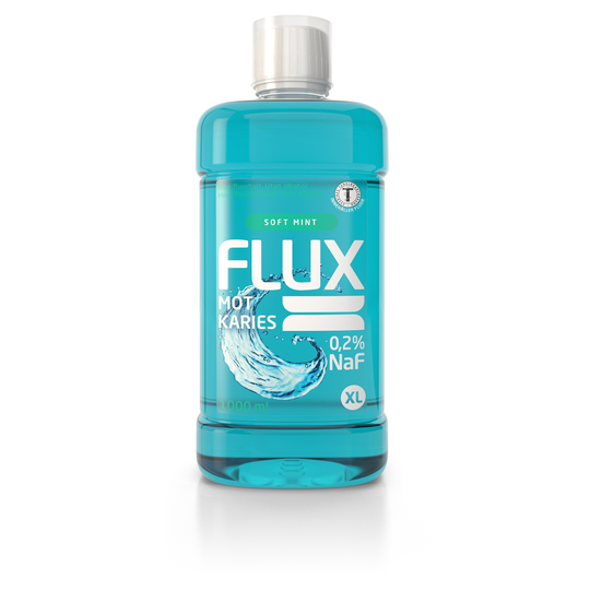 Flux Soft Mint Munskölj 1000 ml