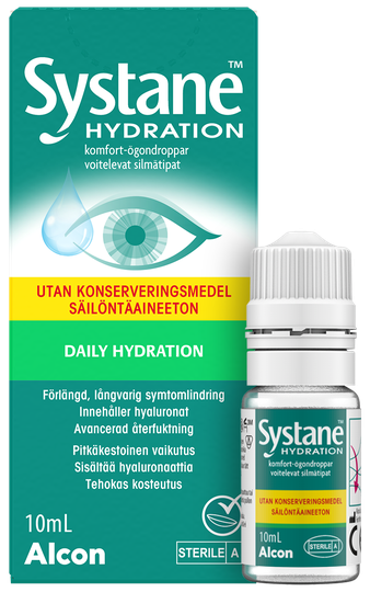 Systane Hydration säilytysaineeton silmätippa 10ml