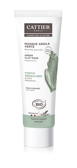 Cattier Paris Green Clay Mask 100 ml