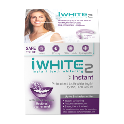 iWhite Instant2 Hampaiden valkaisupaketti