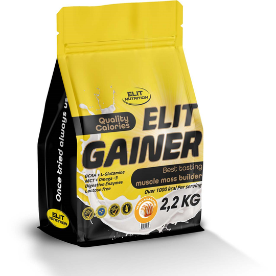 Elit Nutrition ELIT Gainer - lactose free Vanilla Caramel 2200 g