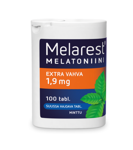 Melarest Extra Vahva 1,9 mg Minttu 100 tablettia