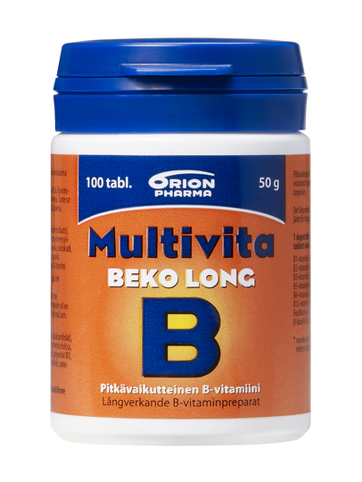 Multivita Beko long 100 depottabl