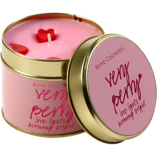 Bomb Cosmetics Tin Candle Very Berry