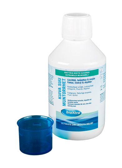 Bioxtra suuvesi alkoholiton 250 ml kuivalle suulle