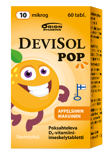 Devisol Pop 10 mikrog 60 fol