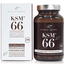 KSM66 Ashwagandha 120 kapslar 120 kapselia