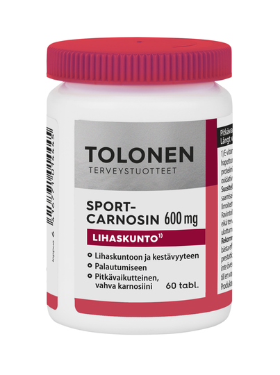 Tolonen Sport-Carnosin 600mg 60 tabl