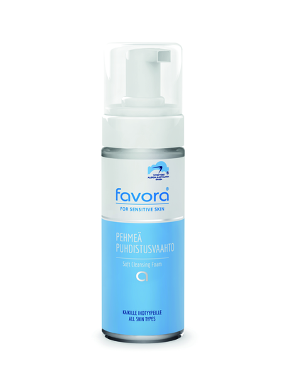 Favora Pehmeä puhdistusvaahto 150 ml