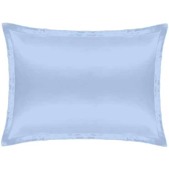 Cloud & Glow Spring Collection Silk Pillowcase Sky Blue