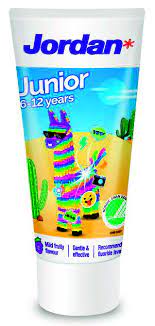 Jordan Junior 6-12-vuotta Mild fruity lasten hammastahna 50 ml