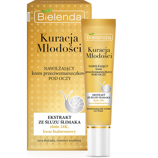 Bielenda YOUTH THERAPY Moisturizing anti-wrinkle eyes cream 15 m