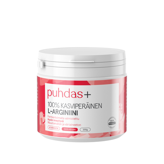 Puhdas+ L-Arginiini 200 g