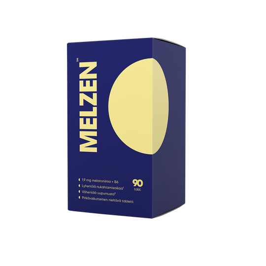 MELZEN Melatoniini 1,9 mg + B6 90 tabl pitkävaikutteinen