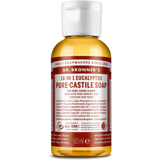 Dr. Bronner's Liquid Soaps Eukalyptus 59 ml