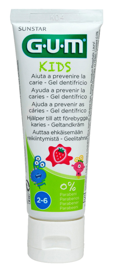 Gum Kids hammastahna 3-6 50 ml