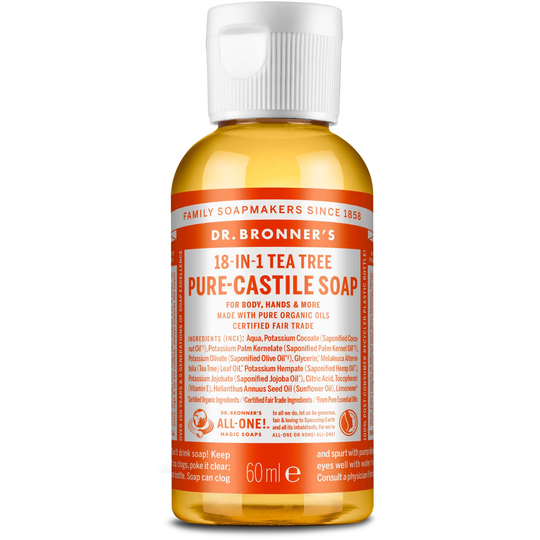 Dr. Bronner's Liquid Soaps Teatree 59 ml
