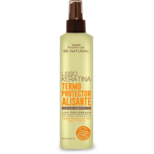Be natural Lisso Keratina Termoprotector Frasco X 250 ml