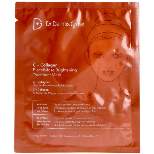 Dr Dennis Gross C+ Collagen Biocellulose Brightening Treatment Ma