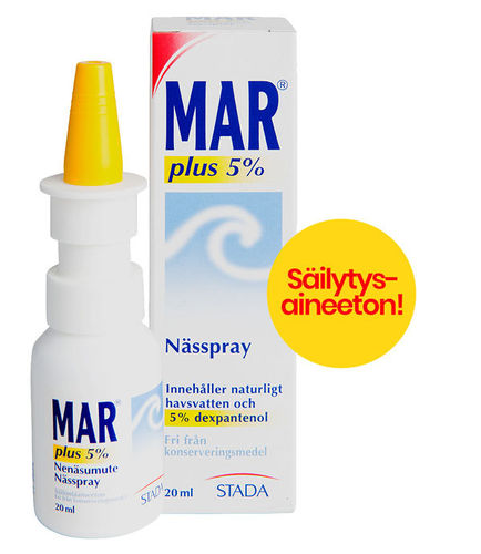 Mar plus 5 % nenäsumute 20 ml