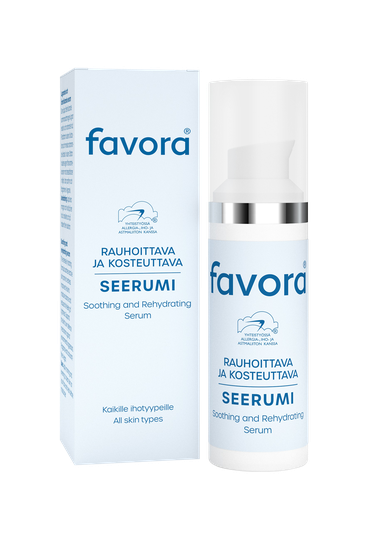 Favora rauhoittava & kosteuttava seerumi 30 ml