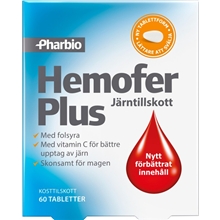 Hemofer Plus 60 tablettia