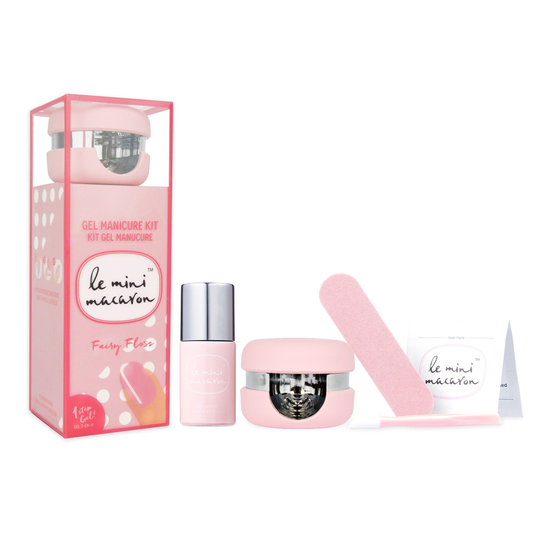 Le Mini Macaron Gel Manicure Kit Fairy Floss