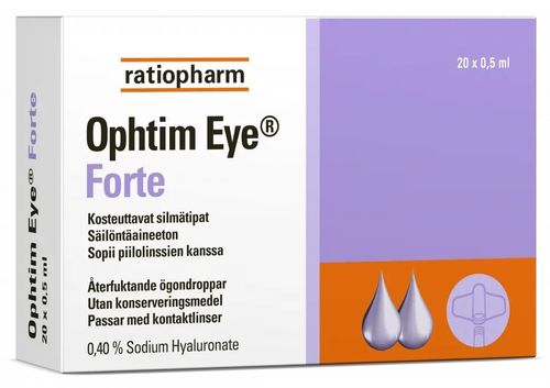 Ophtim Eye Forte silmätipat 20 x 0,5 ml