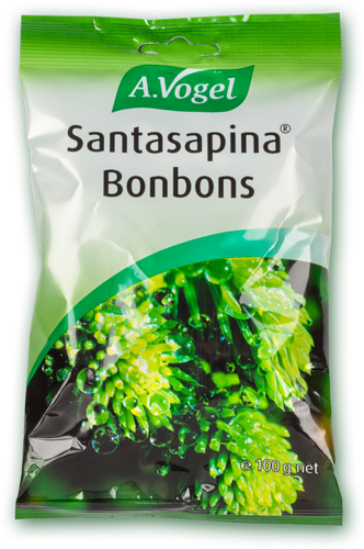 Santasapina Karamelli pss 100 g kuusenkerkkä-hunajapastilli