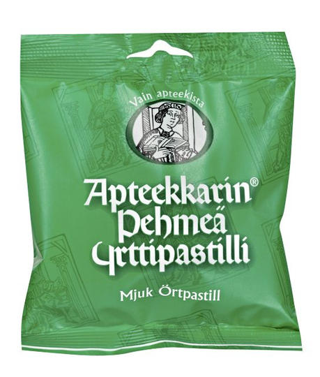 Apteekkarin pehmeä yrttipastilli, 60 g