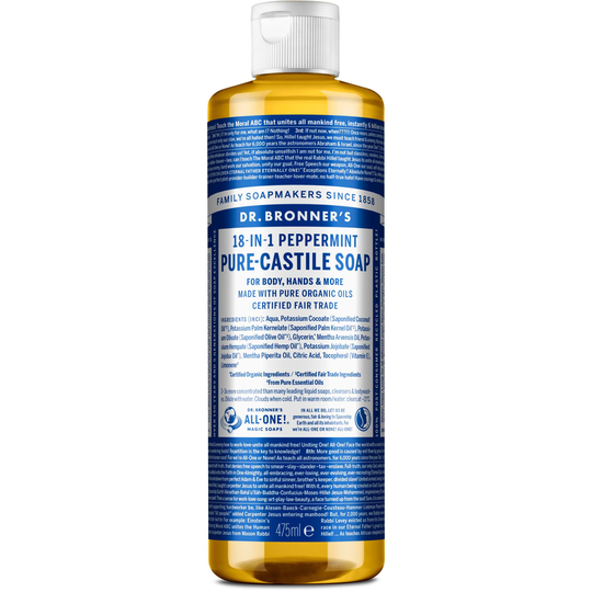 Dr. Bronner's Liquid Soaps Peppermint 473 ml