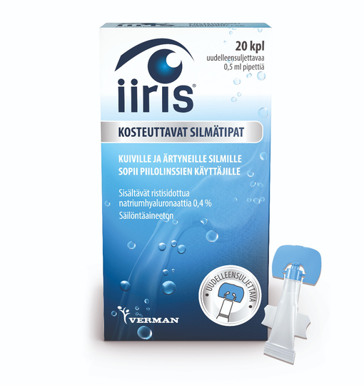 Iiris Silmätipat 20x0,5 ml