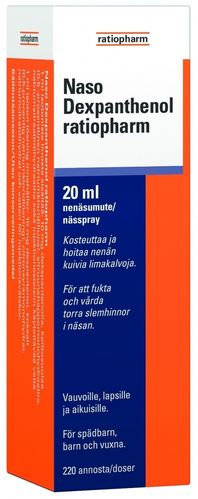 Naso Dexpanthenol ratiopharm 20 ml