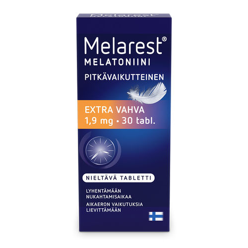 Melarest Extra Vahva 1,9 mg pitkävaikutteinen 30 tablettia