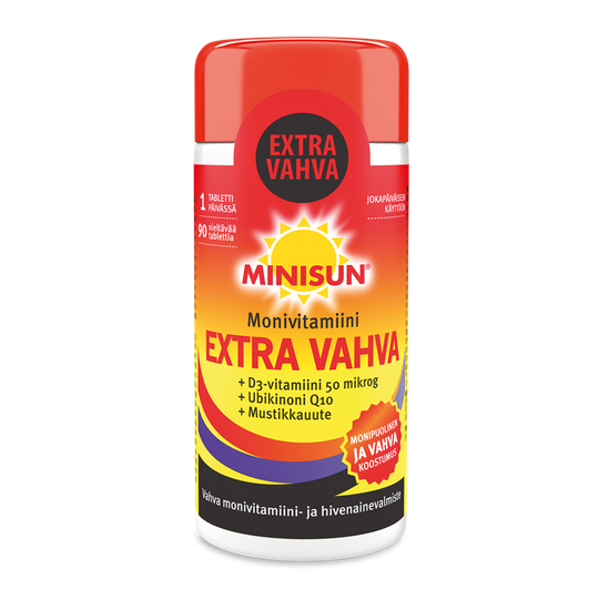 Minisun Monivitamiini Extra Vahva 90 tabl