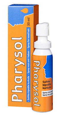 Pharysol Family suihke kipeälle kurkulle 30 ml - TUOTE POISTUNUT MARKKINOILTA