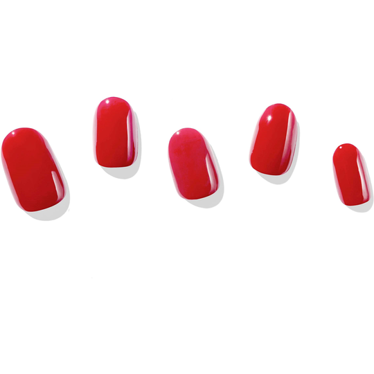 Dashing Diva Glaze Semi Cured Solid Color Gel Nail Strips Parisia