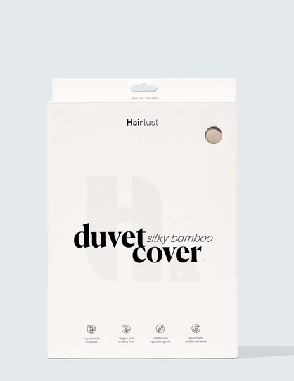 Silky Bamboo Duvet Cover, Champagne