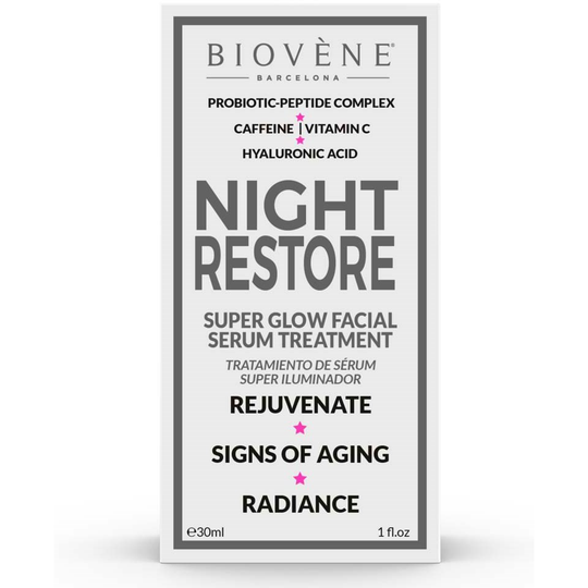 Biovène Star Collection Night Restore Facial Serum Treatment 30 m