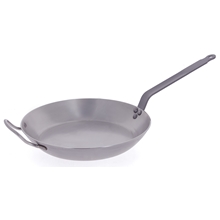De Buyer paistinpannu kahvalla Hiiliteräs Plus 36 cm