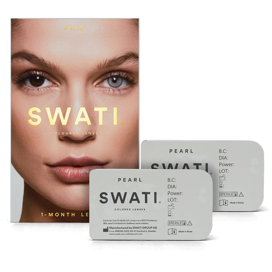 SWATI Cosmetics Coloured Lenses PEARL 1 MONTH