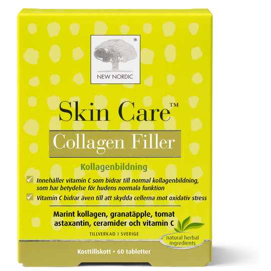 New Nordic Beauty In & Out Skin Care Collagen Filler 60 st