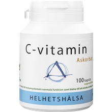 C-vitamin askorbat 100 kapselia