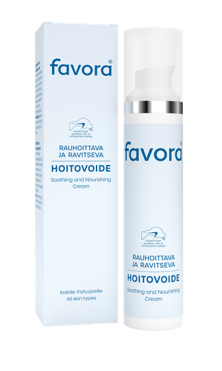 Favora rauhoittava & ravitseva hoitovoide 50 ml
