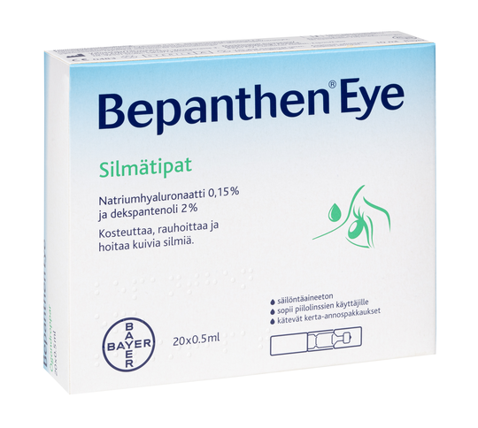 Bepanthen Eye Silmätipat 20x0,5 ml
