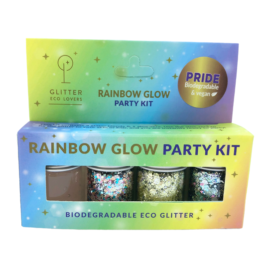 Glitter Eco Lovers Rainbow Glow Party Kit 24 ml