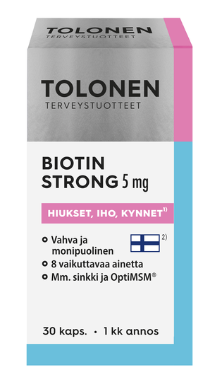 Tolonen Biotin 5mg strong 30 kaps
