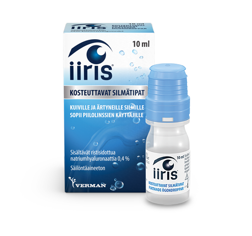 Iiris kosteuttavat silmätipat 10 ml